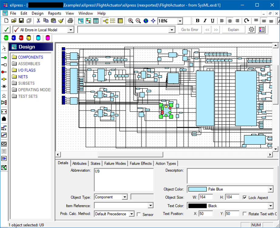 Imported SysML, in MagicDraw